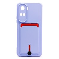 Чехол-накладка для Huawei Honor 90 lite (светло-фиолетовый) - SC304 с картхолдером Чехол-накладка для Huawei Honor 90 lite (светло-фиолетовый) - SC304 с картхолдером