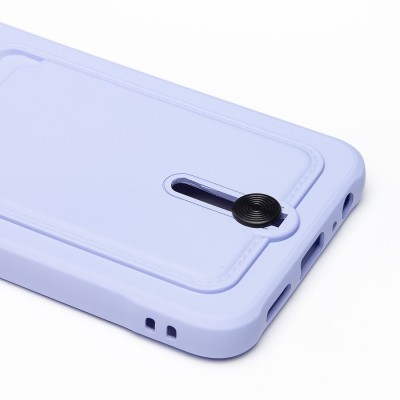 Чехол-накладка для Huawei Honor X6 (темно-фиолетовый) - SC304 с картхолдером Чехол-накладка для Huawei Honor X6 (темно-фиолетовый) - SC304 с картхолдером
