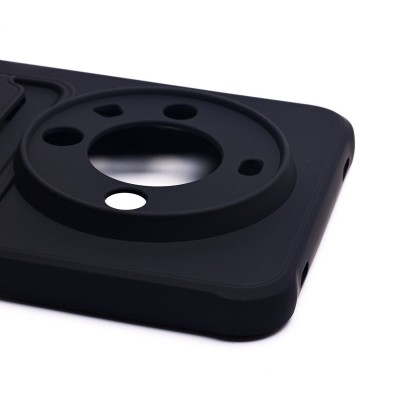 Чехол-накладка для Huawei Mate 60 Pro (черный) - SC304 с картхолдером Чехол-накладка для Huawei Mate 60 Pro (черный) - SC304 с картхолдером