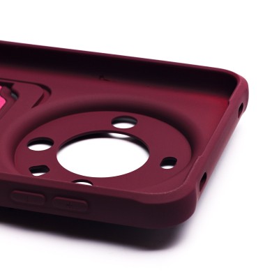 Чехол-накладка для Huawei Mate 60 Pro (бордовый) - SC304 с картхолдером Чехол-накладка для Huawei Mate 60 Pro (бордовый) - SC304 с картхолдером