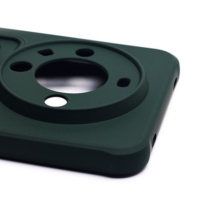 Чехол-накладка для Huawei Mate 60 Pro (темно-зеленый) - SC304 с картхолдером Чехол-накладка для Huawei Mate 60 Pro (темно-зеленый) - SC304 с картхолдером