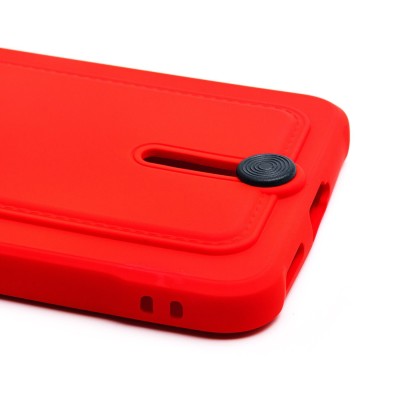 Чехол-накладка для Huawei Mate 60 Pro+ (красный) - SC304 с картхолдером Чехол-накладка для Huawei Mate 60 Pro+ (красный) - SC304 с картхолдером