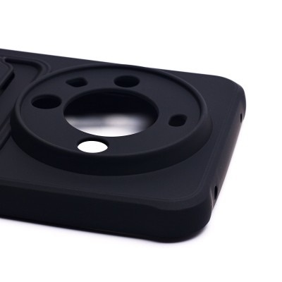 Чехол-накладка для Huawei Mate 60 (черный) - SC304 с картхолдером Чехол-накладка для Huawei Mate 60 (черный) - SC304 с картхолдером