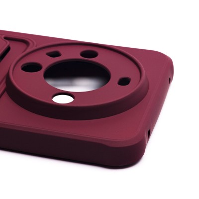 Чехол-накладка для Huawei Mate 60 (бордовый) - SC304 с картхолдером Чехол-накладка для Huawei Mate 60 (бордовый) - SC304 с картхолдером