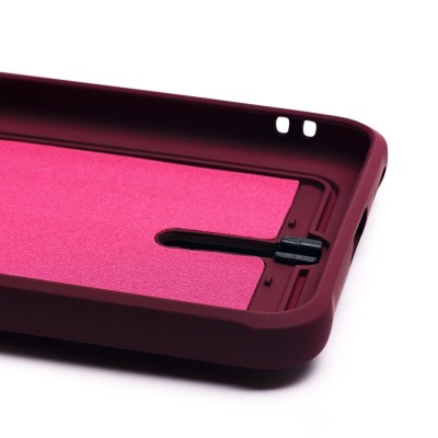 Чехол-накладка для Huawei Mate 60 (бордовый) - SC304 с картхолдером Чехол-накладка для Huawei Mate 60 (бордовый) - SC304 с картхолдером