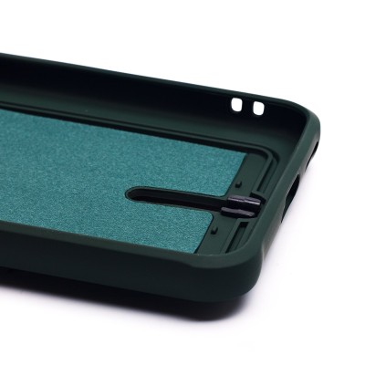 Чехол-накладка для Huawei Mate 60 (темно-зеленый) - SC304 с картхолдером Чехол-накладка для Huawei Mate 60 (темно-зеленый) - SC304 с картхолдером