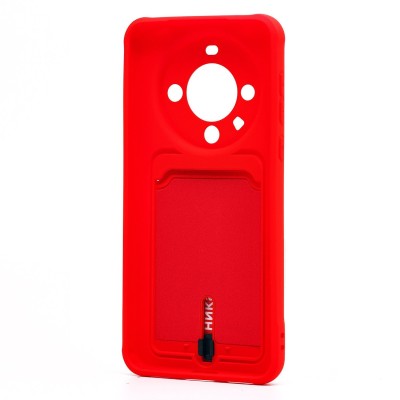 Чехол-накладка для Huawei Mate 60 (красный) - SC304 с картхолдером Чехол-накладка для Huawei Mate 60 (красный) - SC304 с картхолдером