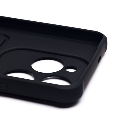 Чехол-накладка для Infinix Hot 40 Pro (черный) - SC304 с картхолдером Чехол-накладка для Infinix Hot 40 Pro (черный) - SC304 с картхолдером