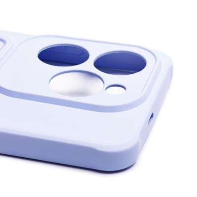 Чехол-накладка для Infinix Hot 40 Pro (светло-фиолетовый) - SC304 с картхолдером