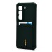 Чехол-накладка для Infinix Hot 50 4G (темно-зеленый) - SC304 с картхолдером