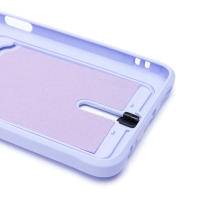 Чехол-накладка для Infinix Hot 50 4G (светло-фиолетовый) - SC304 с картхолдером Чехол-накладка для Infinix Hot 50 4G (светло-фиолетовый) - SC304 с картхолдером