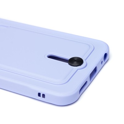 Чехол-накладка для Infinix Hot 50i (светло-фиолетовый) - SC304 с картхолдером