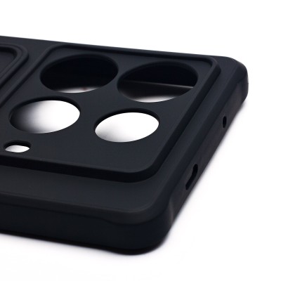 Чехол-накладка для Infinix Note 40 5G (черный) - SC304 с картхолдером Чехол-накладка для Infinix Note 40 5G (черный) - SC304 с картхолдером