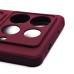Чехол-накладка для Infinix Note 40 5G (бордовый) - SC304 с картхолдером