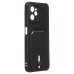 Чехол-накладка для OPPO realme C35 (черный) - SC304 с картхолдером