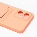Чехол-накладка для OPPO realme C35 (розовый) - SC304 с картхолдером