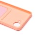Чехол-накладка для Realme C30 (светло-розовый) - SC304 с картхолдером
