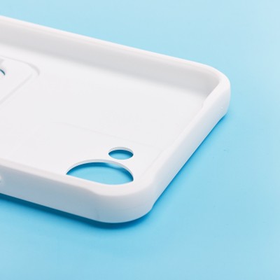 Чехол-накладка для Realme C30 (белый) - SC304 с картхолдером Чехол-накладка для Realme C30 (белый) - SC304 с картхолдером