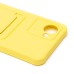Чехол-накладка для Realme C30 (желтый) - SC304 с картхолдером