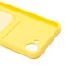 Чехол-накладка для Realme C30 (желтый) - SC304 с картхолдером