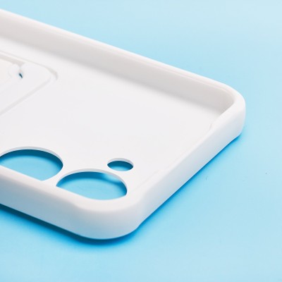 Чехол-накладка для Realme C33 (белый) - SC304 с картхолдером Чехол-накладка для Realme C33 (белый) - SC304 с картхолдером