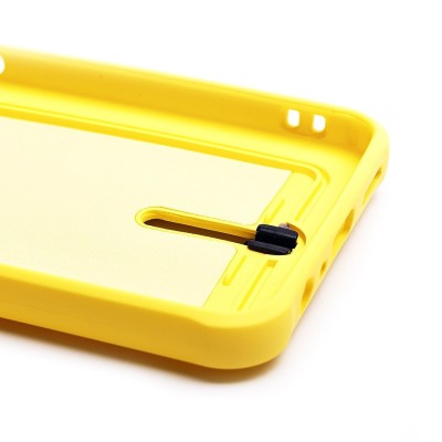 Чехол-накладка для Realme C33 (желтый) - SC304 с картхолдером
