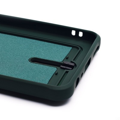 Чехол-накладка для Realme C55 (темно-зеленый) - SC304 с картхолдером Чехол-накладка для Realme C55 (темно-зеленый) - SC304 с картхолдером