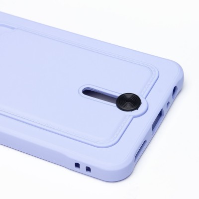 Чехол-накладка для Realme C55 (темно-фиолетовый) - SC304 с картхолдером