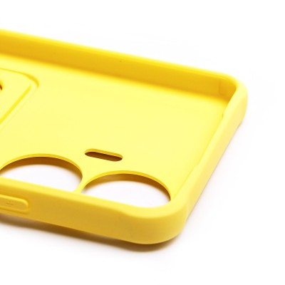 Чехол-накладка для Realme C55 (желтый) - SC304 с картхолдером Чехол-накладка для Realme C55 (желтый) - SC304 с картхолдером