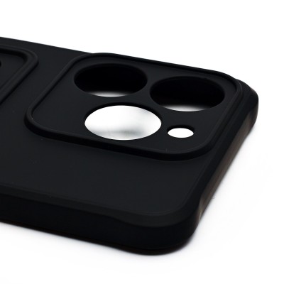 Чехол-накладка для Realme C61 4G Global (черный) - SC304 с картхолдером