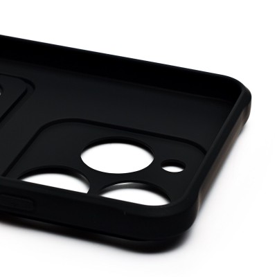 Чехол-накладка для Realme C61 4G Global (черный) - SC304 с картхолдером