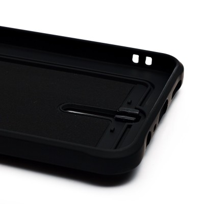 Чехол-накладка для Realme C61 4G Global (черный) - SC304 с картхолдером