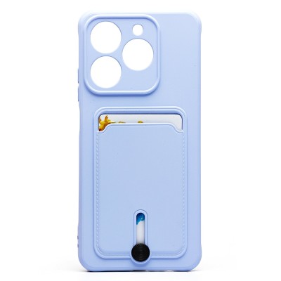 Чехол-накладка для Realme C61 4G Global (светло-фиолетовый) - SC304 с картхолдером Чехол-накладка для Realme C61 4G Global (светло-фиолетовый) - SC304 с картхолдером