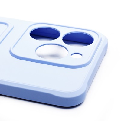 Чехол-накладка для Realme C61 4G Global (светло-фиолетовый) - SC304 с картхолдером