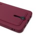 Чехол-накладка для Samsung Galaxy A06 (бордовый) - SC304 с картхолдером