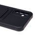 Чехол-накладка для Samsung Galaxy A15 5G (черный) - SC304 с картхолдером