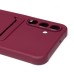 Чехол-накладка для Samsung Galaxy A16 5G (бордовый) - SC304 с картхолдером Чехол-накладка для Samsung Galaxy A16 5G (бордовый) - SC304 с картхолдером