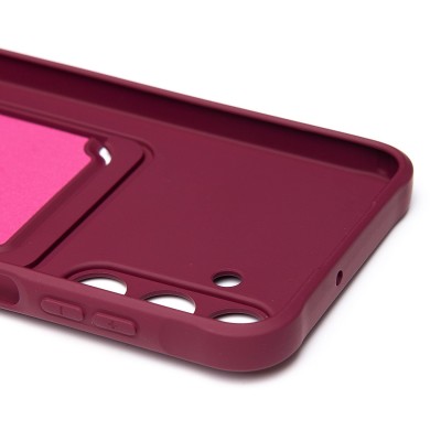 Чехол-накладка для Samsung Galaxy A16 5G (бордовый) - SC304 с картхолдером Чехол-накладка для Samsung Galaxy A16 5G (бордовый) - SC304 с картхолдером