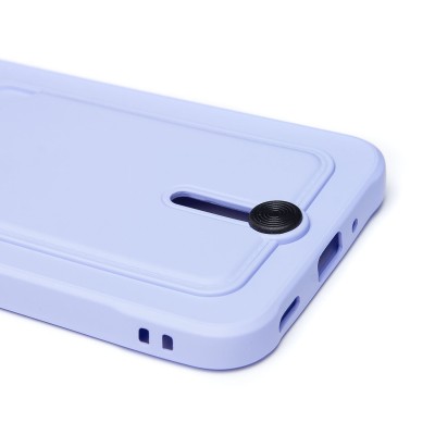 Чехол-накладка для Samsung Galaxy A16 5G (светло-фиолетовый) - SC304 с картхолдером