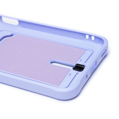 Чехол-накладка для Samsung Galaxy A16 5G (светло-фиолетовый) - SC304 с картхолдером