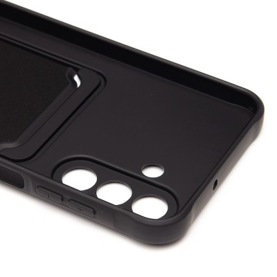 Чехол-накладка для Samsung Galaxy A26 5G (черный) - SC304 с картхолдером