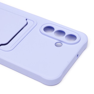 Чехол-накладка для Samsung Galaxy A26 5G (светло-фиолетовый) - SC304 с картхолдером