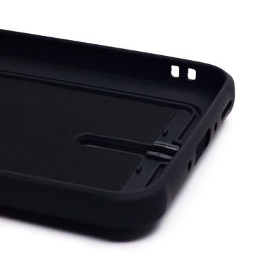 Чехол-накладка для Samsung Galaxy A35 (черный) - SC304 с картхолдером