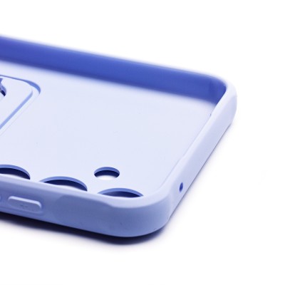 Чехол-накладка для Samsung Galaxy A35 (светло-фиолетовый) - SC304 с картхолдером