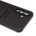 Чехол-накладка для Samsung Galaxy A36 5G (черный) - SC304 с картхолдером