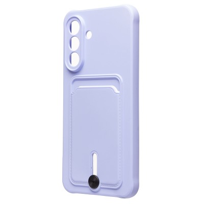 Чехол-накладка для Samsung Galaxy A36 5G (светло-фиолетовый) - SC304 с картхолдером Чехол-накладка для Samsung Galaxy A36 5G (светло-фиолетовый) - SC304 с картхолдером