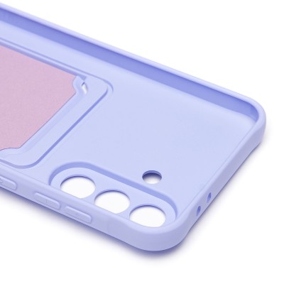 Чехол-накладка для Samsung Galaxy A36 5G (светло-фиолетовый) - SC304 с картхолдером Чехол-накладка для Samsung Galaxy A36 5G (светло-фиолетовый) - SC304 с картхолдером