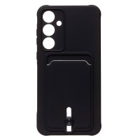 Чехол-накладка для Samsung Galaxy A55 (черный) - SC304 с картхолдером Чехол-накладка для Samsung Galaxy A55 (черный) - SC304 с картхолдером