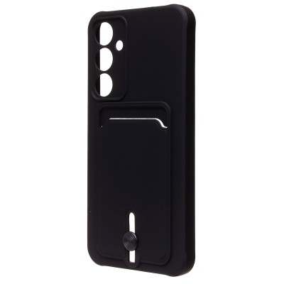 Чехол-накладка для Samsung Galaxy A55 (черный) - SC304 с картхолдером Чехол-накладка для Samsung Galaxy A55 (черный) - SC304 с картхолдером