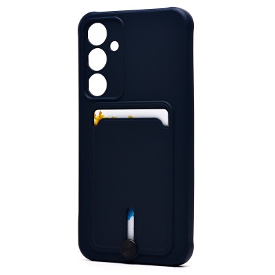 Чехол-накладка для Samsung Galaxy A55 (темно-синий) - SC304 с картхолдером Чехол-накладка для Samsung Galaxy A55 (темно-синий) - SC304 с картхолдером
